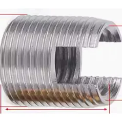 M2/M4.5/M6.5/M9-M18/M20/M22/M24 inside outside thread slotted Adapter screw wire thread insert sleeve conversion nut Couple1268