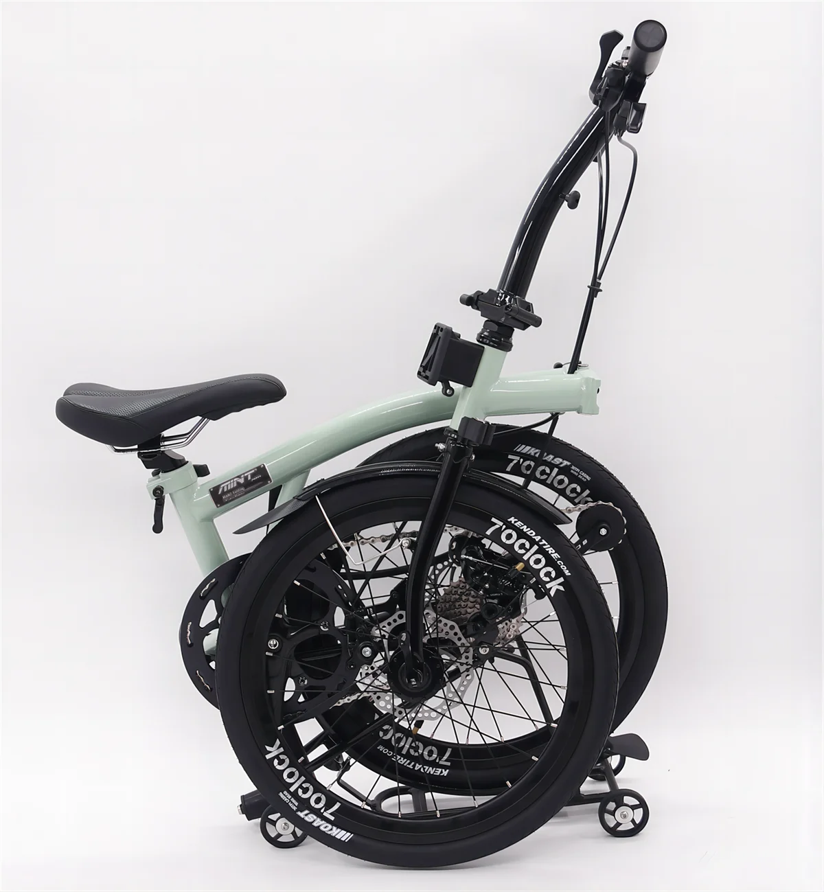 ミントカメレオン折りたたみ自転車、9スピード自転車、ファントム ミントカメレオン折りたたみ自転車、9スピード自転車、ファントム