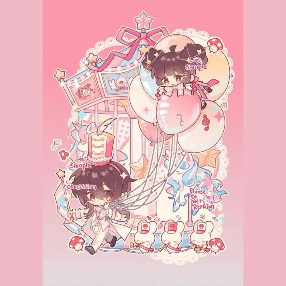 10cm Anime The First Seven Nights Strange Acrylic Stand Figure Model Desktop Holder Display Ornament Collection Gift Keychain