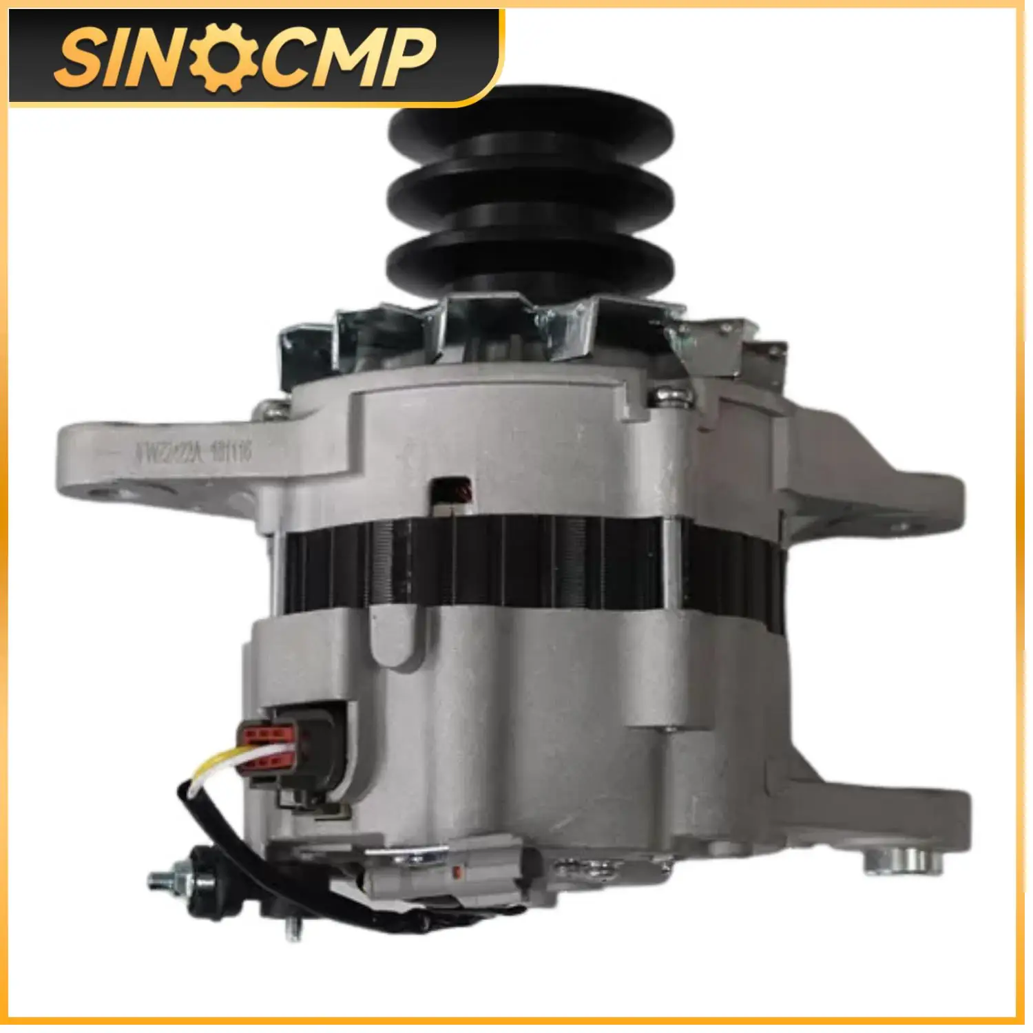 1PC Generator for Hitachi ZAX200-6/EX200-6 6BG1 24V 50A 2B82-46 181200-5303 A4TLIS486 Professional Excavator Parts