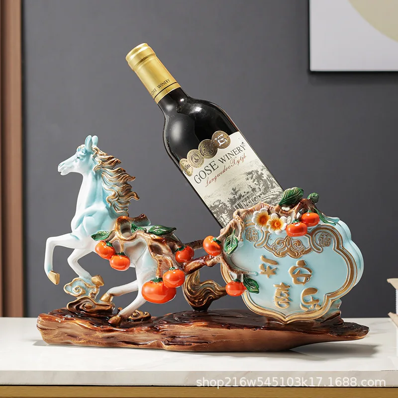 

DSA has succeeded immediately, light luxury high-end grape wine shelf, living room wine cabinet decoration ornament, high-end