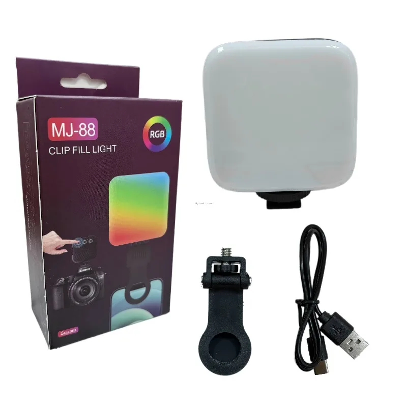 Portable Mini RGB Light Emitting Diode Ring Light Selfie Photography