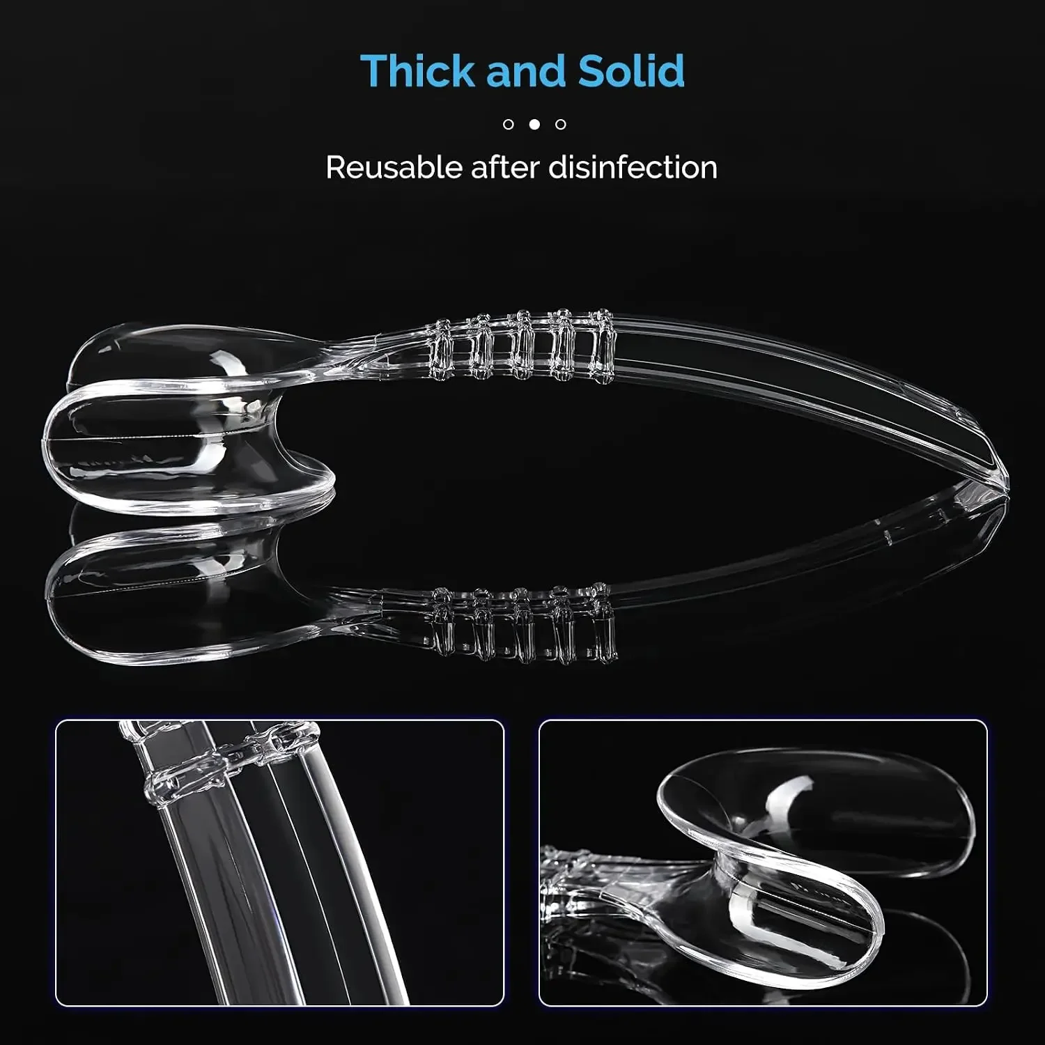 T-shaped Dog Dental Mouth Opener for Pets Teeth Cleaning Mouth Retractor Transparent Dogs Cats Intraoral Tooth Check Tools
