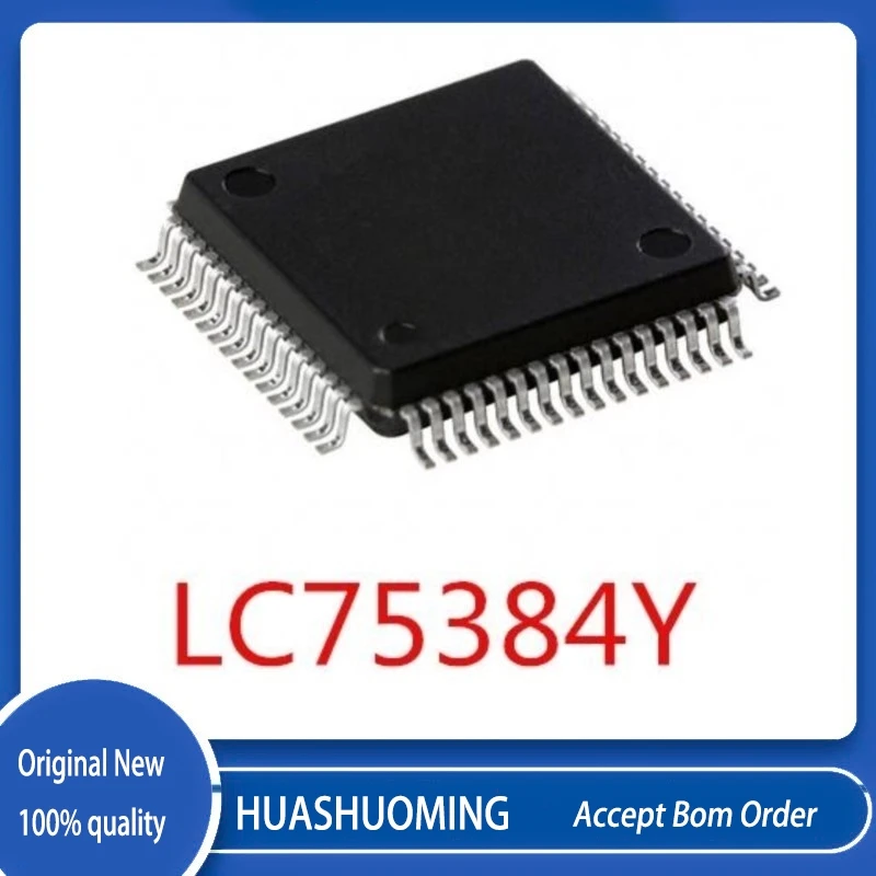 2Pcs/Lot  HBCD412A    HSSOP44  LC75384Y LC75384N LC75384 QFP-64 DS1511W DS1511 EDIP28