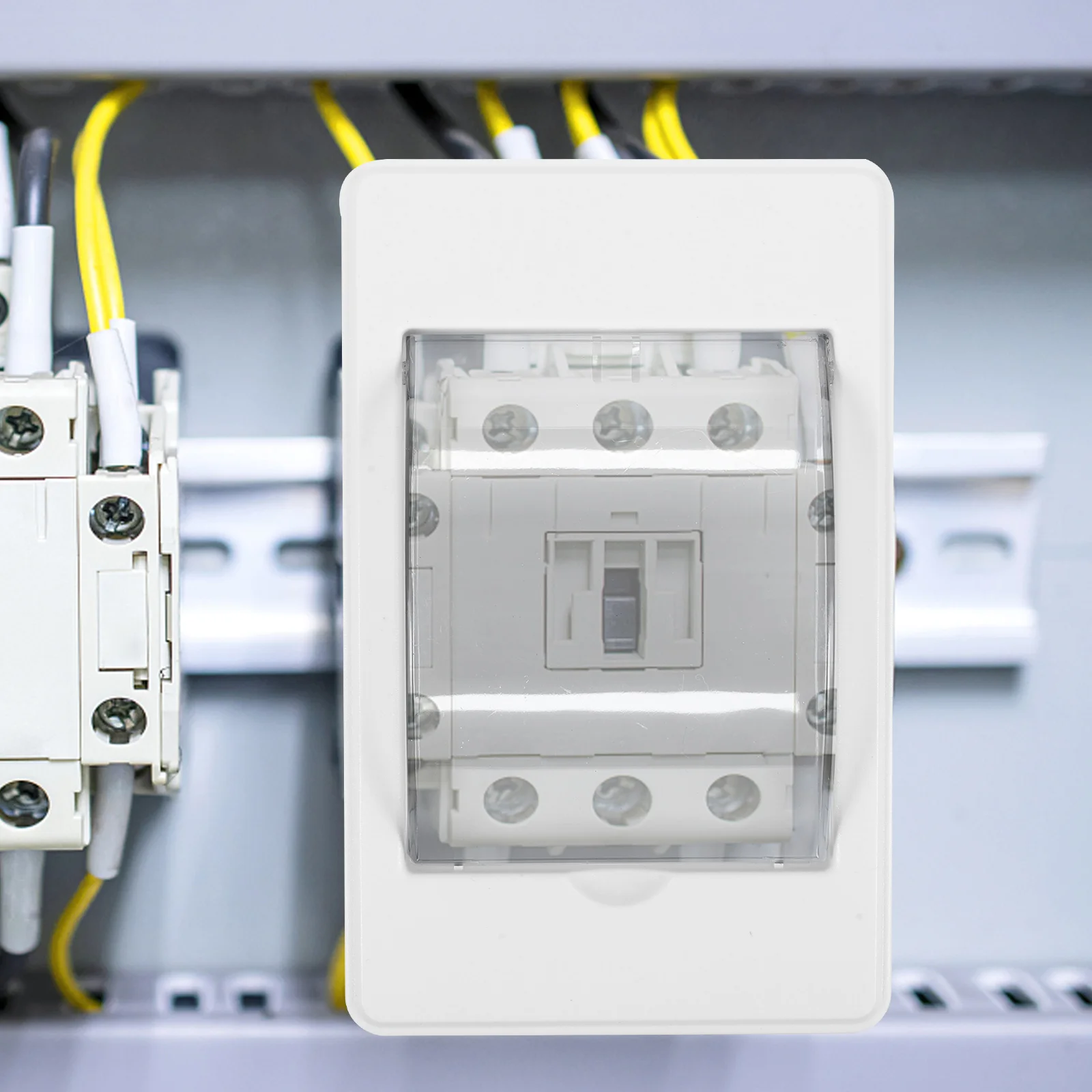 

2 3 Way IP65 Waterproof Distribution Plastic Electric Breaker Box Mounted Transparent Window Consumer Unit