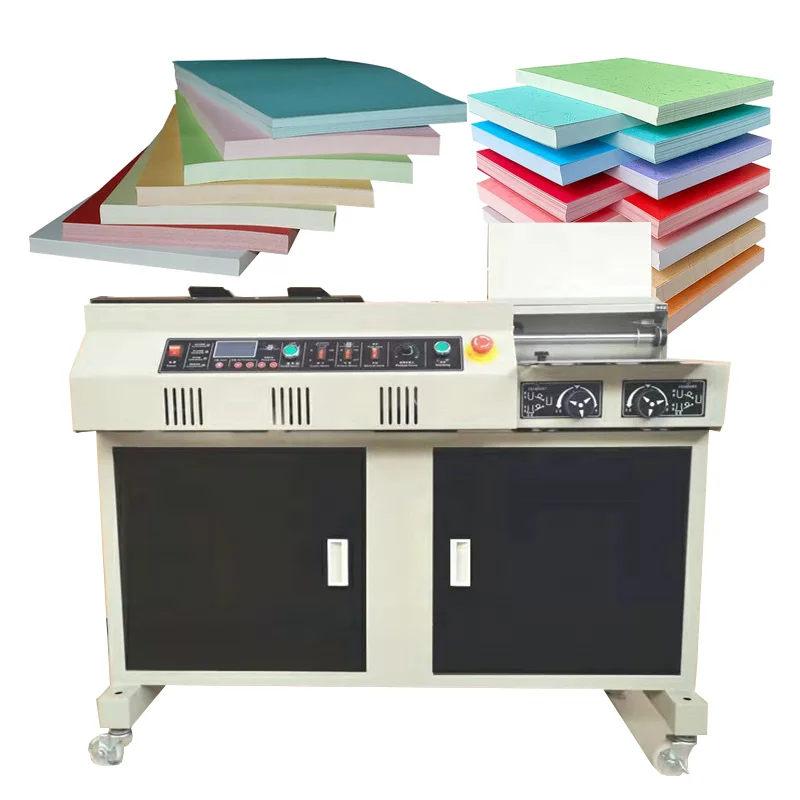 

Hard cover book binding glue bookbinding machine