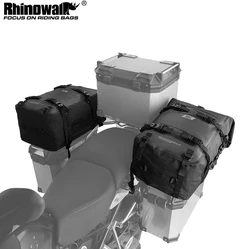 Rhinowalk Motorcycle Box Top Pannier Bag 8L-30L Waterproof Luggage Motor Side Case Top Saddle Rear Seat Bag Storage Trunk 1PC