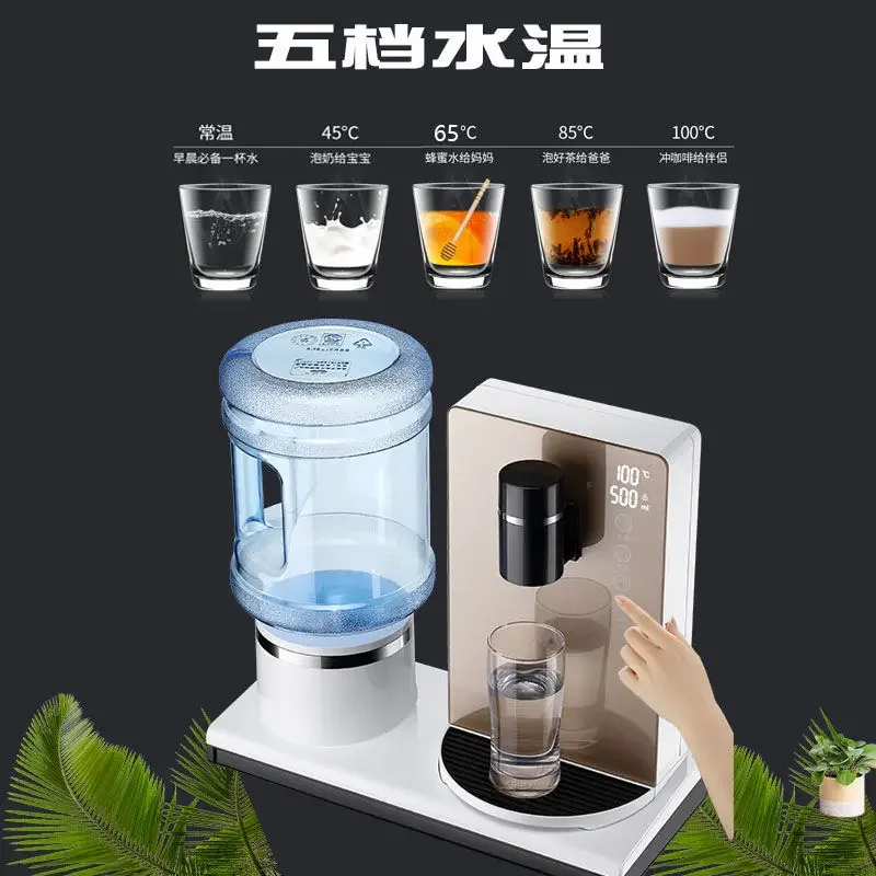 Quick heating mini water dispenser heating and temperature control desktop mini tea bar machine