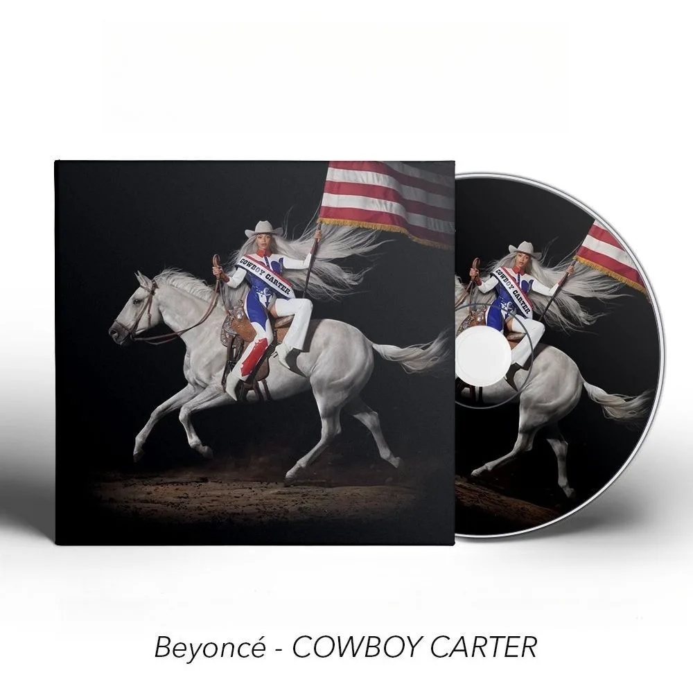 Beyoncé Cowboy Carter Country Epic - Western Car Audio Music CD Disc
