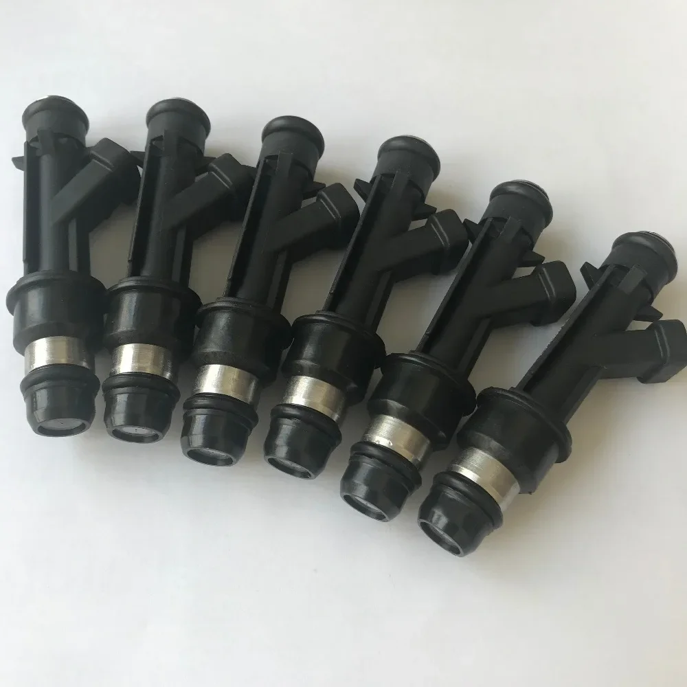 6PCS Fuel Injector 25166922 For Isuzu Rodeo Honda Passport Acura 3.2L 3.5L V6