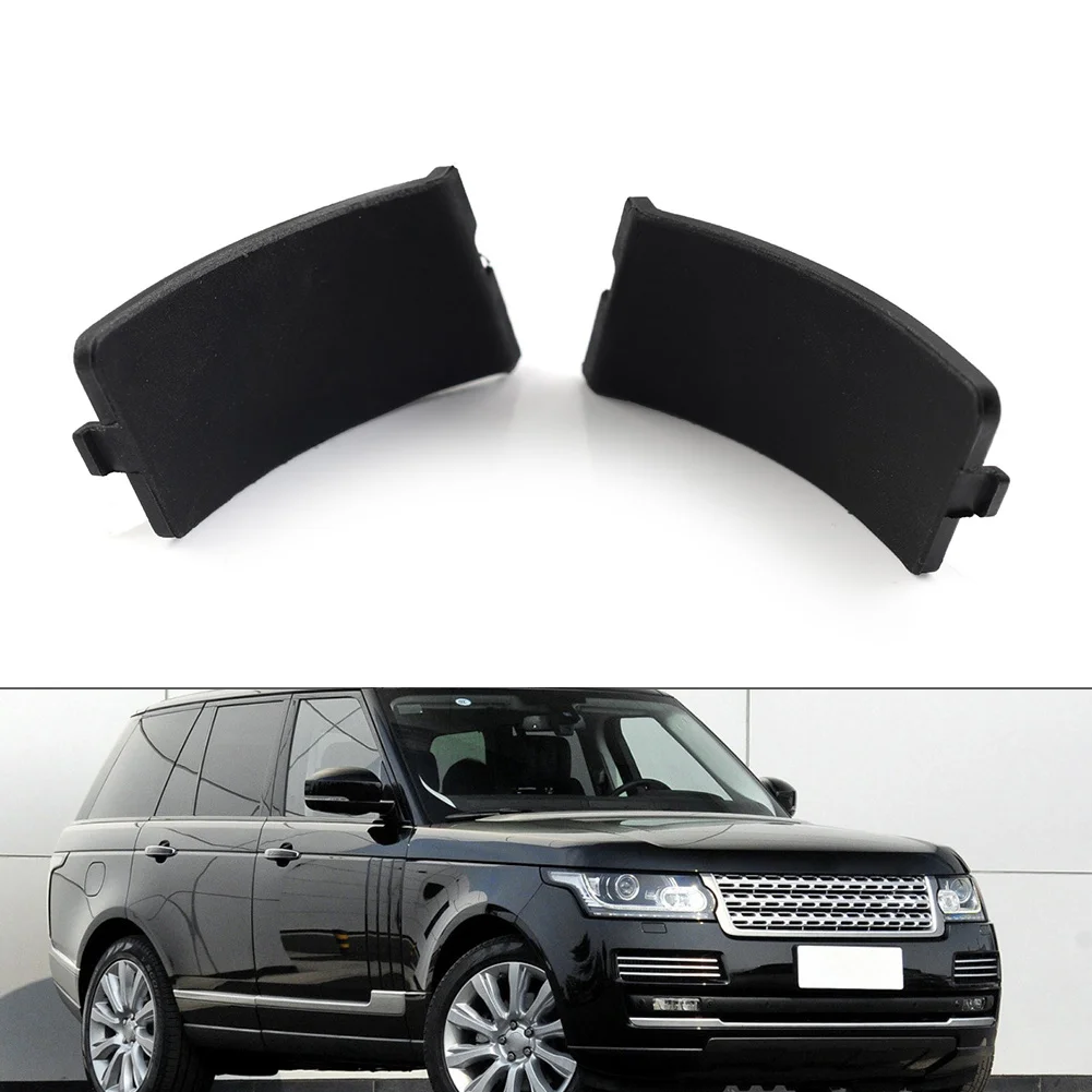 2Pcs Black Car Door Inside Interior Pull Handle Cover Cap Lid For Land Rover Range Rover Sport Discovery