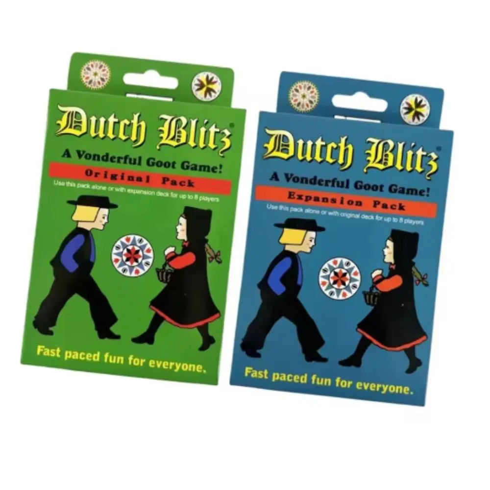 

Оригинальная и расширенная комбинированная карточная игра Dutch Blitz, подходящая для всех развлечений, семейная игра