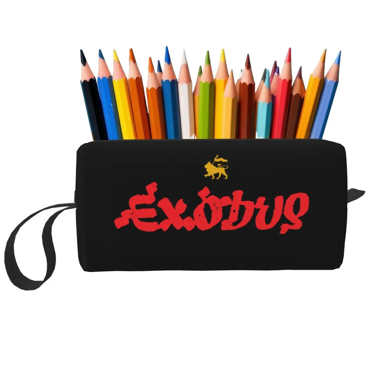 Exodus Federmäppchen für Studenten, Stiftbox, Bleistiftbeutel, Schreibwaren, Organizer-Tasche für Damen