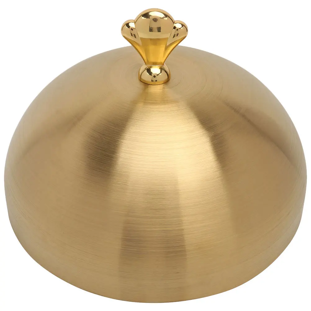 

Premium Steak Dome Cover Stainless Steel Food Protective Cover Freshness Keeper Oil Proof Kitchen Bbq Serving Solution