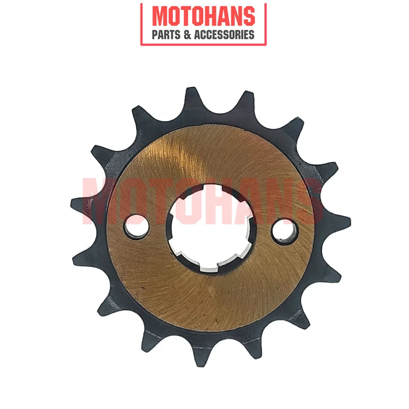 

BX15110314 FRONT SPROCKET 428-15T FOR HONDA CG125 NXR150 NXR125 XR250 ITALIKA 125Z DM200