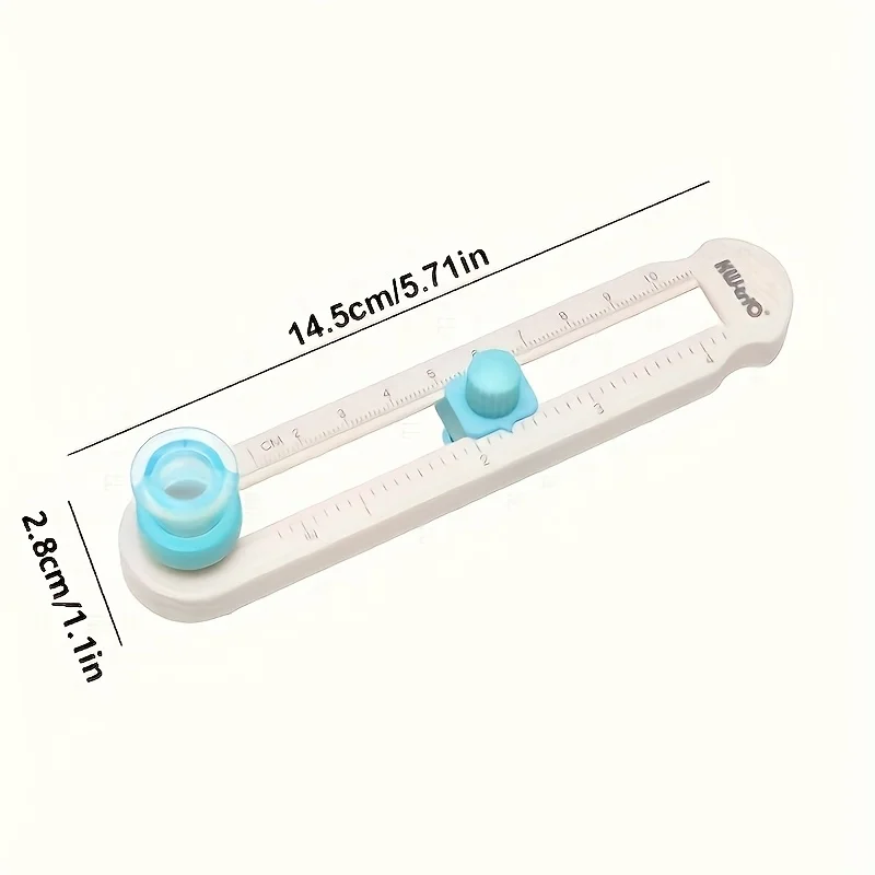 360-Degree Precision Handheld Circular Cutter, Precision Manual Cutting Tool for Paper, Photo, Craft, Office Use,Portable Design