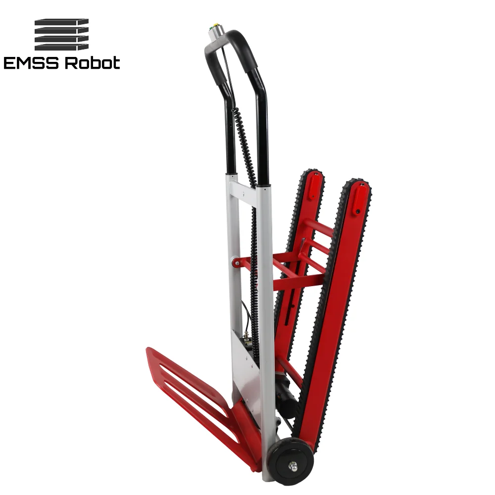 Aluminium Plattform Klettern Crawler Treppenheber Trolley Kletterer Tragbare Batterie Lithium Treppen Klettern Elektrische Trolley Wagen