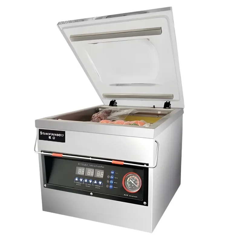 for HB340A Commercial Vacuum Sealer Machine Automatic Wet Dry Food Packaging Heavy Duty for Meat Seafood Poultry Kitchen