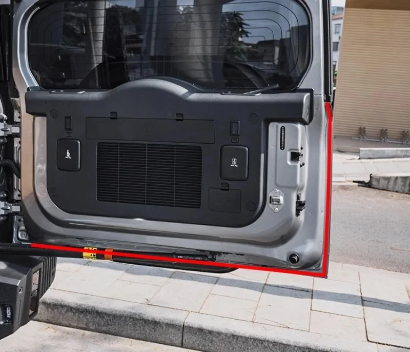 Fit for JETOUR Traveler T2 2023-2024 Car Full Vehicle Seal Strip Front Hood Tail Box Door Door Body Sound Insulation Accessories