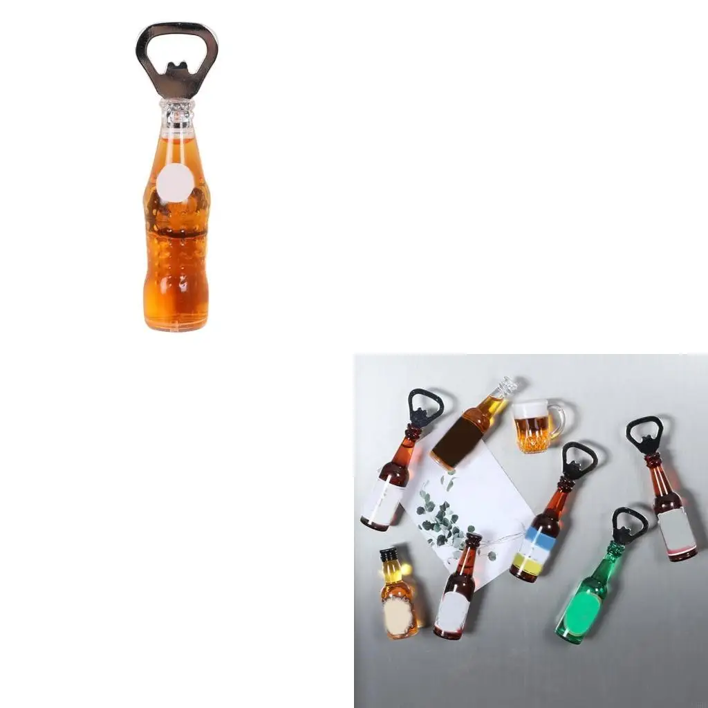 

Beer Bottle Openers Refrigerator Sticker Home Multifunctional Creative Start L5BE