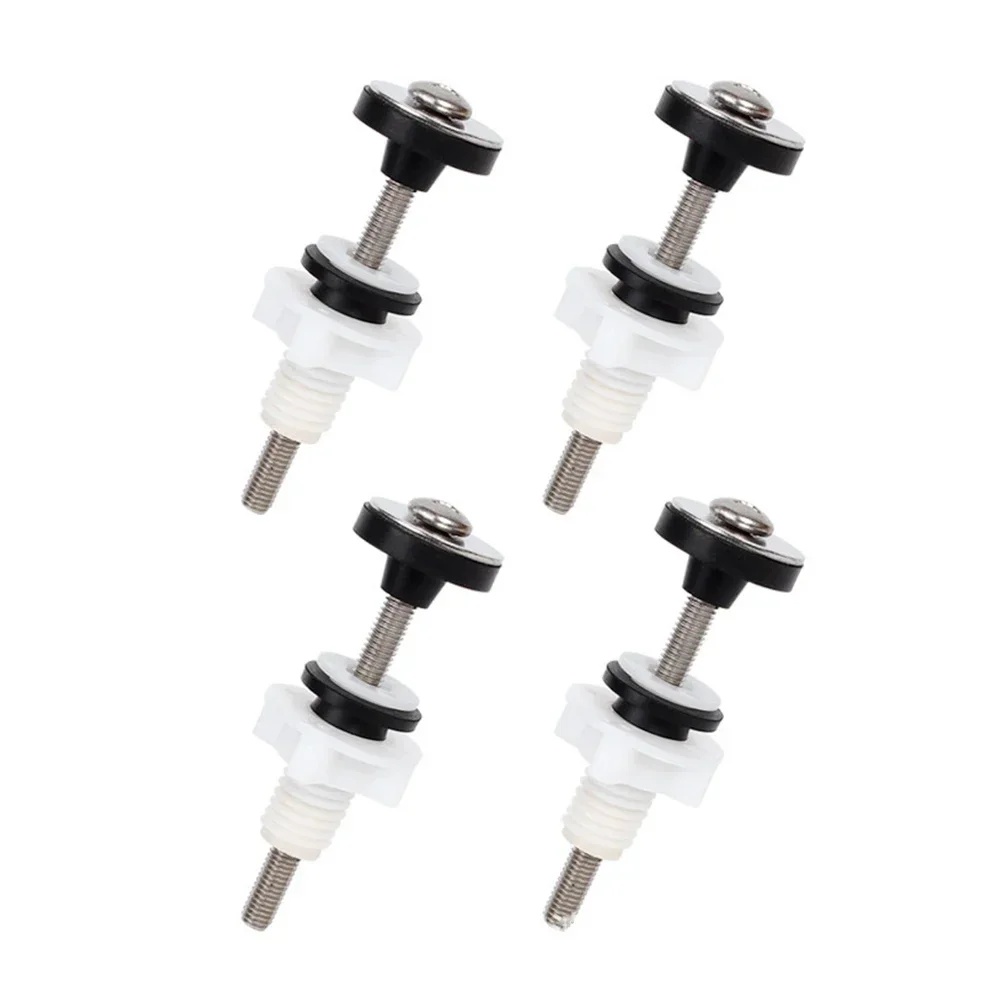 

Toilet Bidet Anchor Bolts Set Toilet Floor Fixing Repair Fitting Toilet Plastic Cover Accessories Stainless Steel Screws