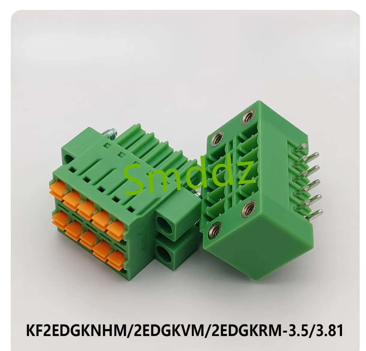 10 pieces, KF2EDGKVM 3.81/3.5MM，2P-12P double-layer plug-in terminal block 15EDGKNHC Phoenix terminal block (single socket)