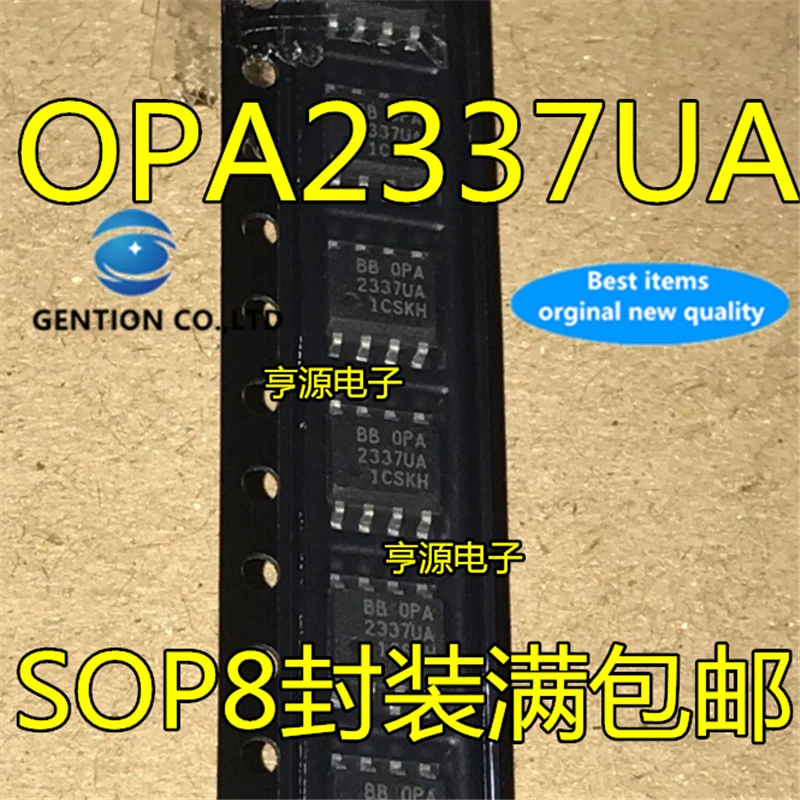 10Pcs OPA2337 OPA2337UA  Operational amplifier chip SOP-8  in stock  100% new and original