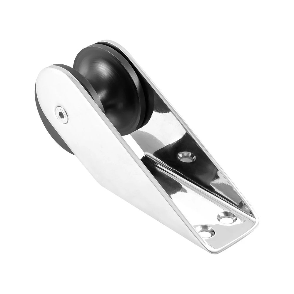 Bow Anchor Roller 316 Stainless Steel Stamping Boat Trailer Bow Anchor Roller Yacht Lift Roller Holder Mount