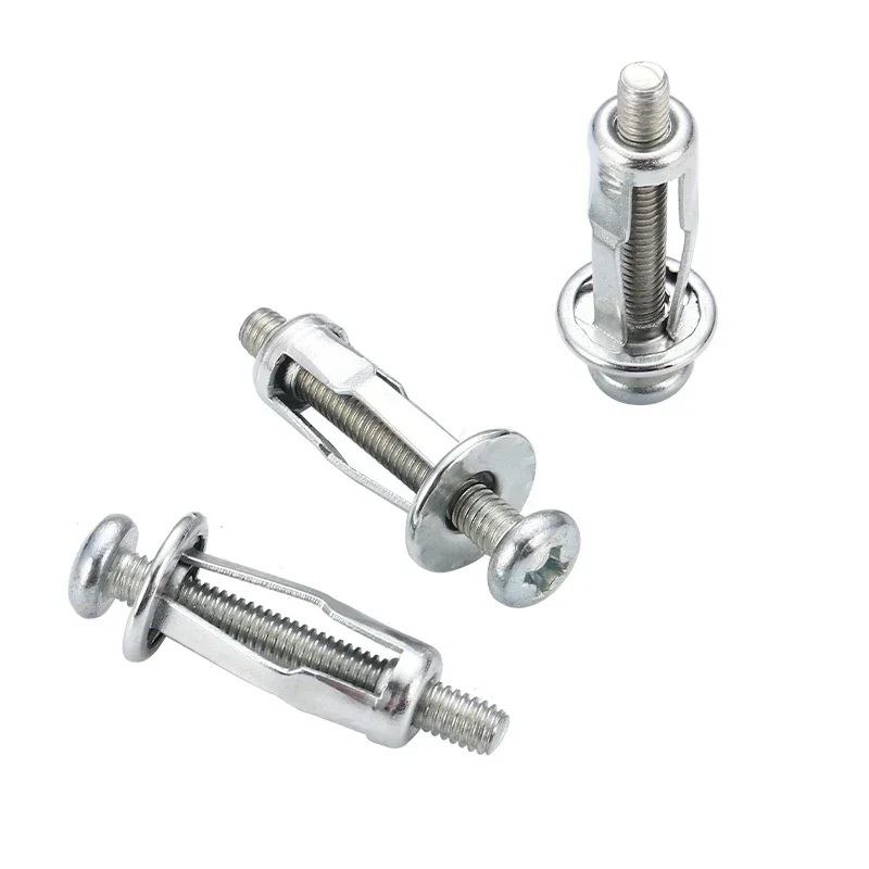 5/10/15Pcs Petal Rivets Nut Pop Nut Expansion Clamp Rivet Lock Nut Bolt Hollow Wall Plate Fixing Nuts Pop Car Screws M5