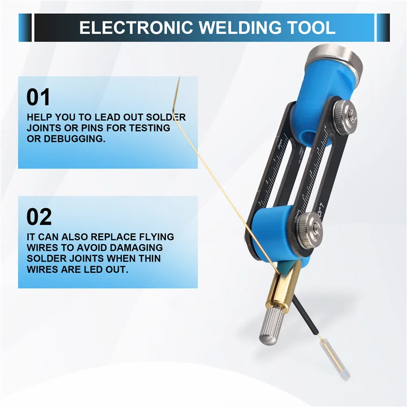 

F-T Timing Signal Flying Lead Data Repair Test Gold-Plating PCB Multimeter Needle DIY Circuit Board Electronic Welding Tool