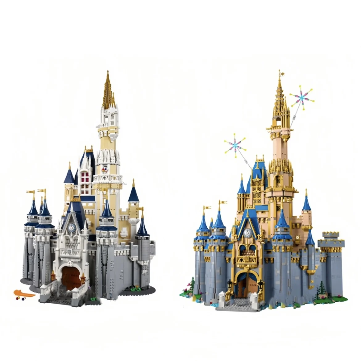 43222 The Princess Castle 100th Anniversary City Street View Royal Clamshell 43225 Model Building Blocks Bricks Kids Toys 71040