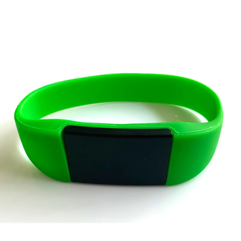 10Ps T5577 EM4305 NFC Armband Token Wiederbeschreibbare Beschreibbare Rewrite 125khz Duplizierer Silikon RFID Armband Access Control Karte