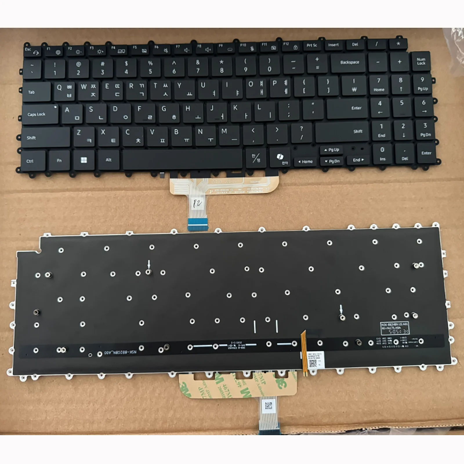 KR Layout for SAMSUNG 950XDB NP950XDB NT950XDB NP950XDC(Dual-fan version) backlit Laptop Keyboard