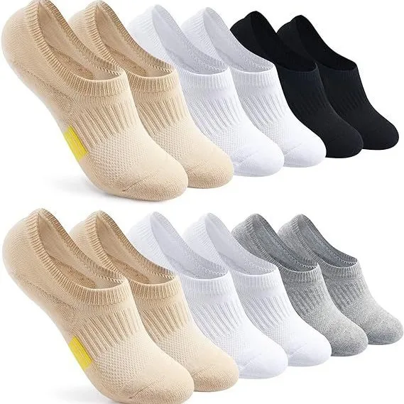 Sommerliche einfache Bootssocken, flache Socken