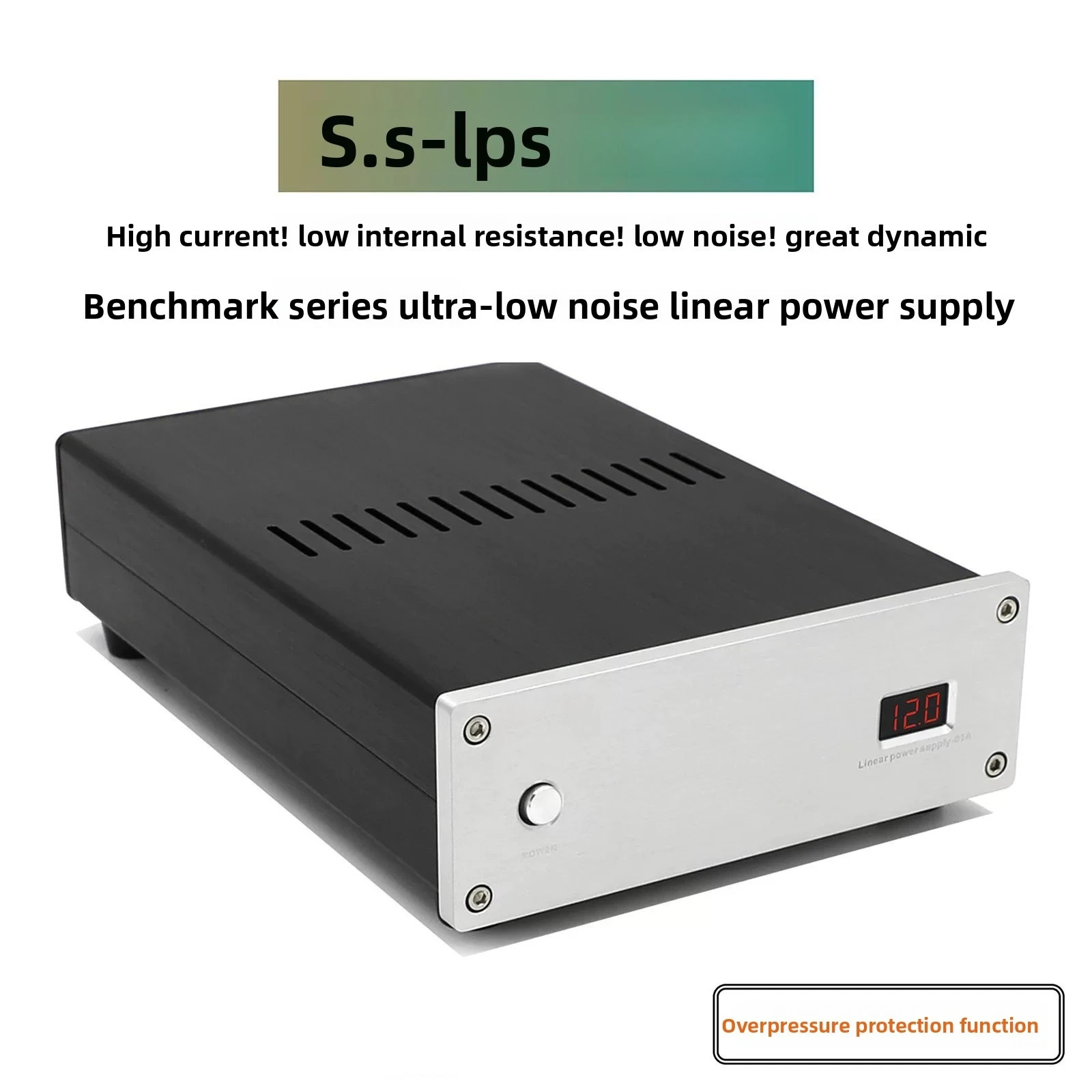 S.S-LPS Low Noise Linear PSU 5V-20V 4A with OVP for Audio & HiFi