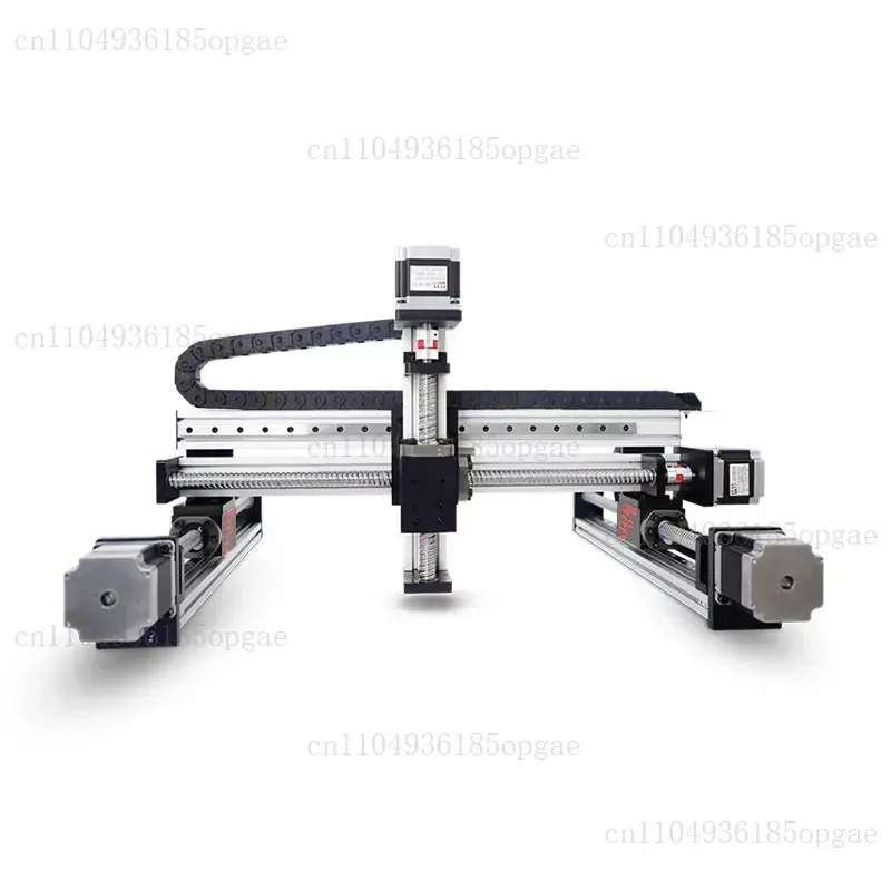 Factory custom 50mm-1000mm stroke aluminum rail stainless steel linear guide ball screw actuator motor FSK40 series
