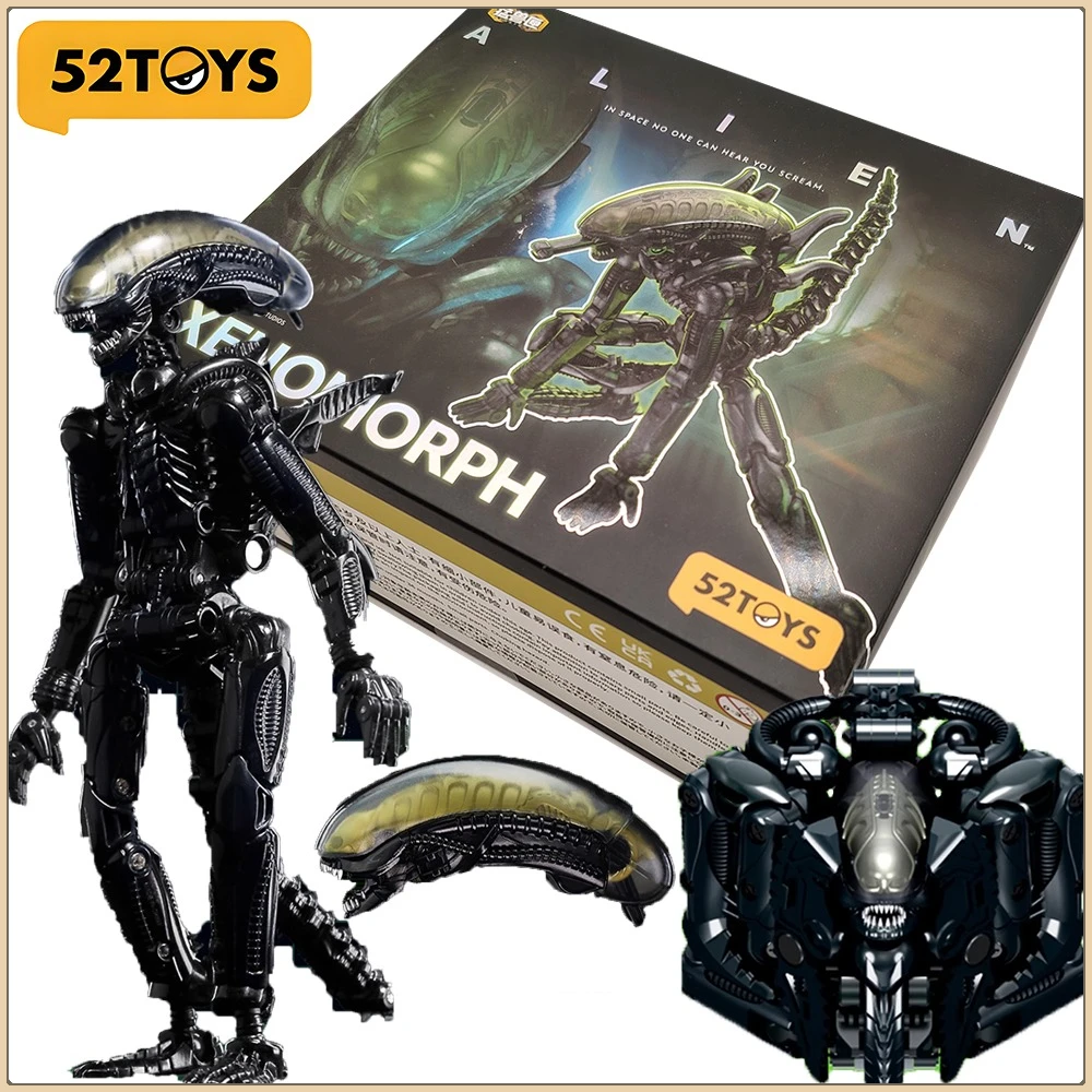 

New Genuine 52 TOYS Xenomorph IB-13 Action Figures Cartoon Articulated Model Collection Decoration Toys Delighted Holiday Gifts