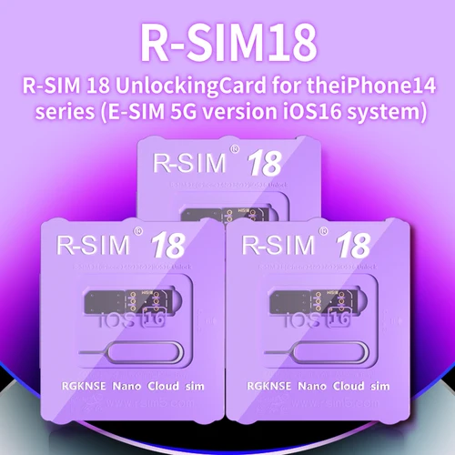 R-SIM 잠금 해제 카드 Iphone 14 시리즈 (E-SIM 5G 버전 iOS16 시스템) Iphone 14 14pro max 11/12/13 용 잠금 해제 