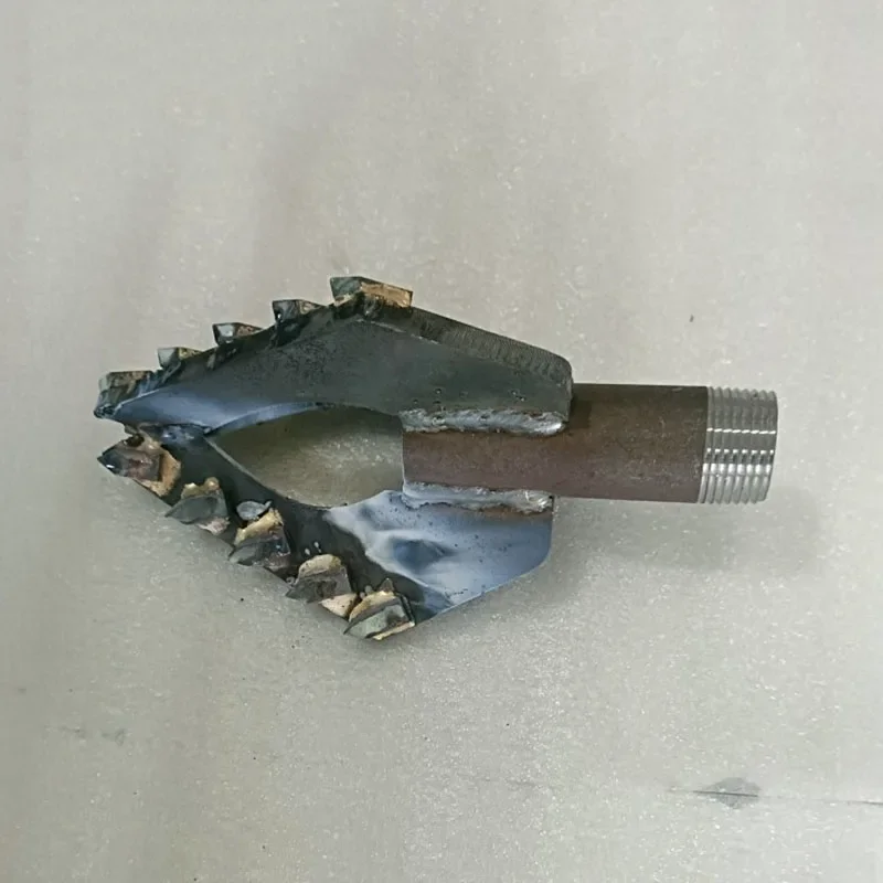 

#For Small Water Well Drilling Rig Three Wings Water Well Drilling Suitable for Soil Sand Layer One Inch Drill Pipe Drilling