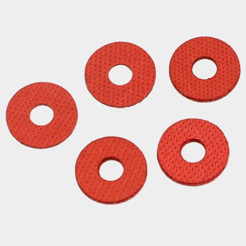 M2 M2.5 M3 M4 M5 M6 M8 Red Steel Fibre Lnsulated Flat Washers Lnsulated Flat Washers Ring Dielectric Gasket