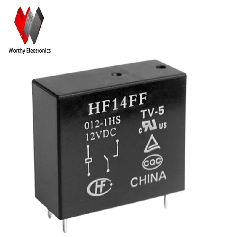 

Free shiping wholesale 10pcs/lot relay HF14FF-012-1HS