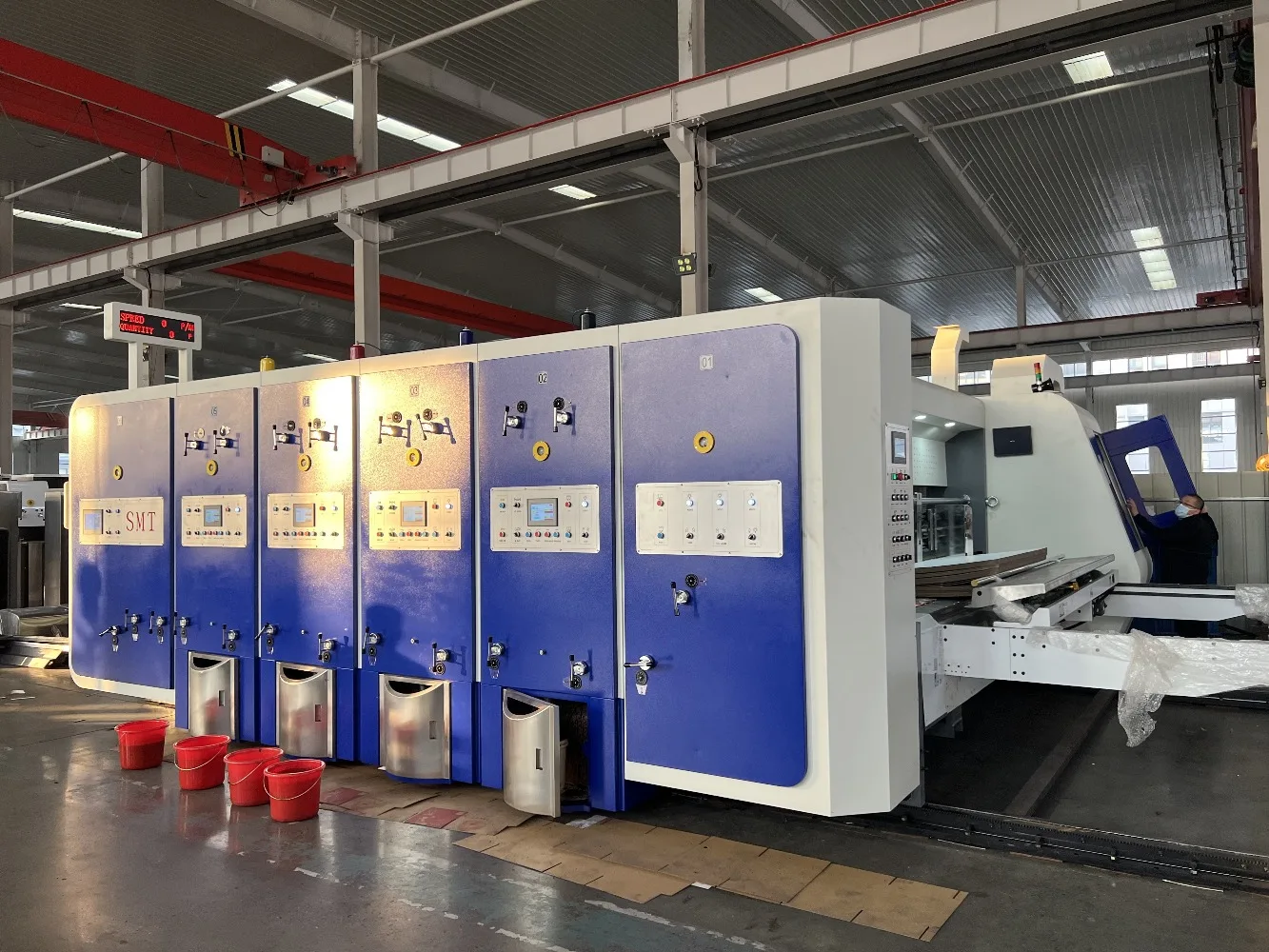 Corrugated Cartons Printing Machine and Carton Box Screen Slotter Die Cutter Corrugated Carton