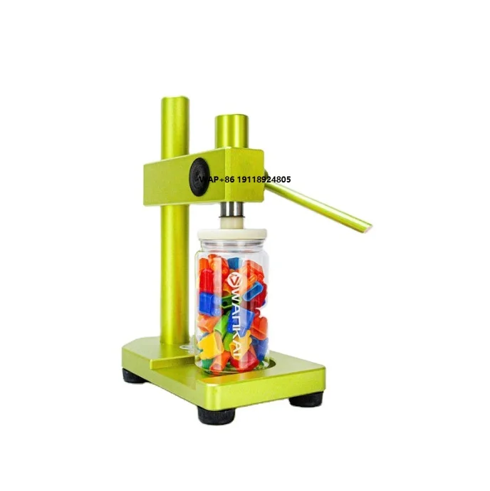 Máquina Manual de Sellado en Frío para Botellas PET y Latas de Bebidas con 1 Año de Garantía, Maquinaria Industrial para Envasado de Bebidas