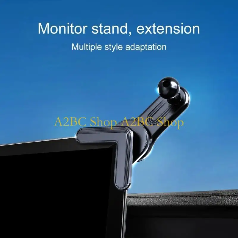 A2BC Car Interior Display Holder Extendable Base with Adjustable Height for Navigation Movies Video Call Comfortable Viewing
