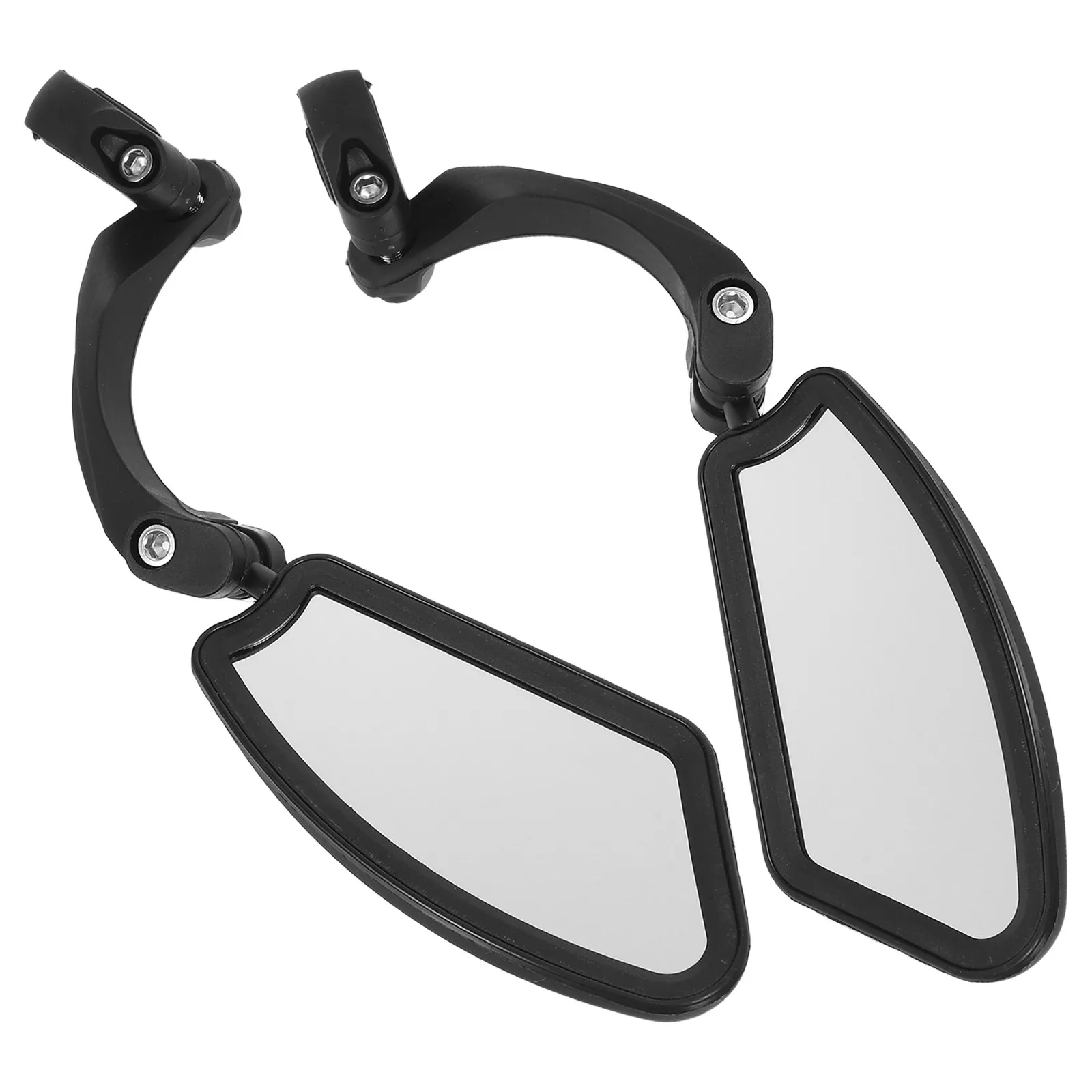 

2Sets Bike Rearview Mirror Hd Anti-Glare Lens for Electric Bike Motorcycle Mobility Scooter Universal Fit Handlebar Rear View