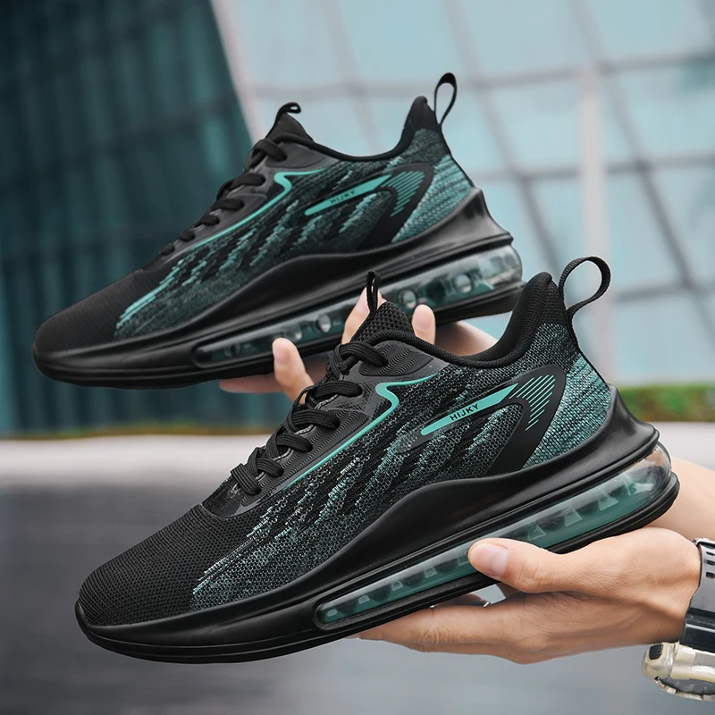 

Four Seasons Men's Shoes 2025 New Breathable Mesh Thick soled Sports Shoes for Youth Versatile Casual Running Shoes