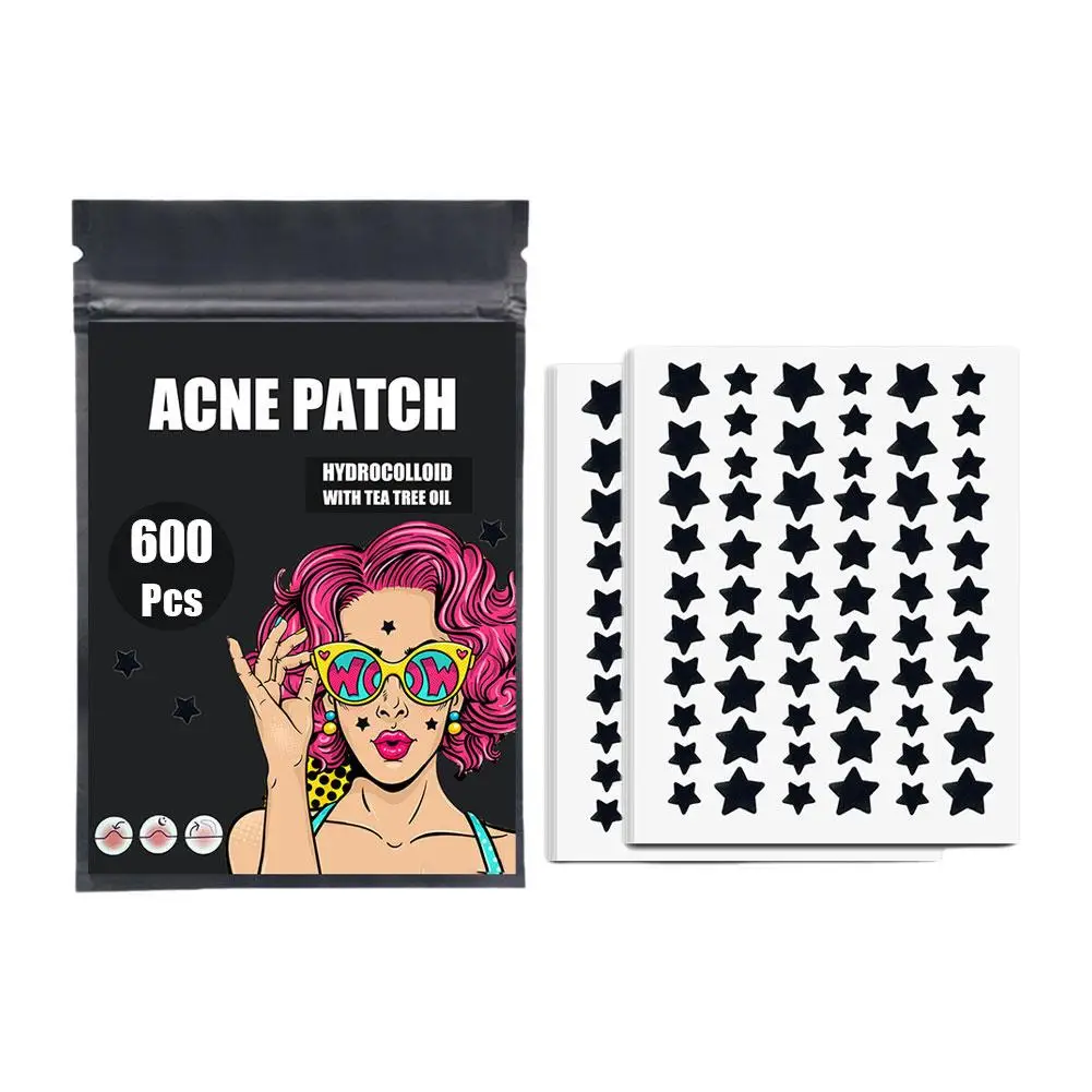 300/600pc Acne Pimple Patch Sticker Waterproof Acne Remover Tool Spot Pimple Skincare Blemish Treatment Hidden Pimp Fa Y8e3