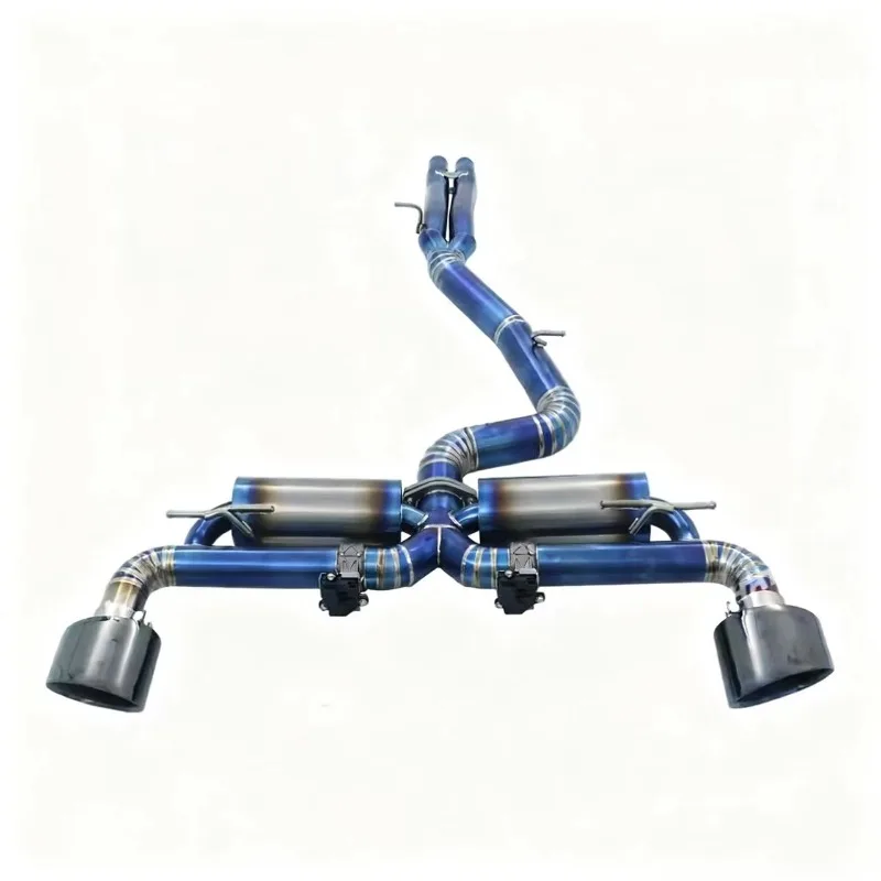 

Тюнинговая выхлопная система для Audi RS3/TTRS 8Y 2.5T 2017-2023: титановый глушитель с четырьмя выходами, гоночная спортивная выхлопная система