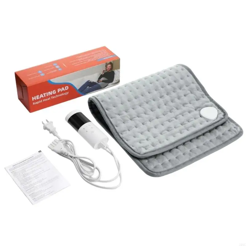 

Electric Heated Blanket 9 Level Temperature Control Warm Fleece Energy Efficient 110-120V for Winter Cold Weather J0MC