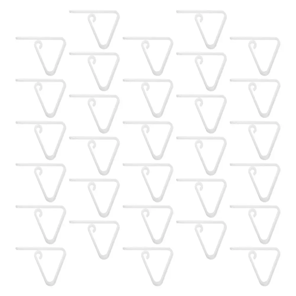30Pcs Premium Plastic Tablecloth Clips Clear Anti-Slip Table Cloth Clamps for Outdoor Picnic Tables Indoor Dining Room Wind